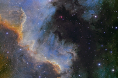 The Cygnus Wall (NGC7000)